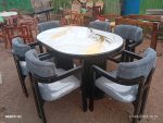 6-seater Marble Top