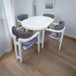 4-Seater Marble top